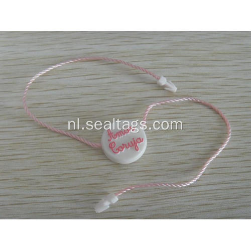 Nylon string tag voor kleding